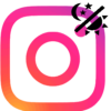 Темная тема в Инстаграме логотип